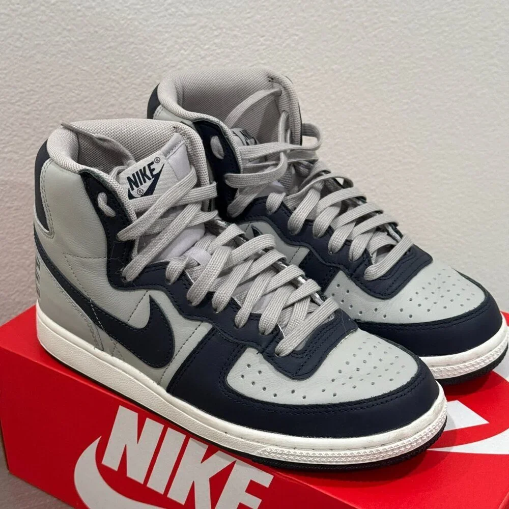 NIKE TERMINATOR HIGH GRANITE/DARK OBSIDIAN-SAIL GRANIT/VOILE/OBSIDIENNE FNC